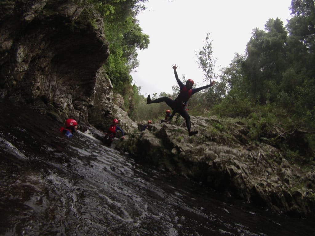 Canyoning in platternberg