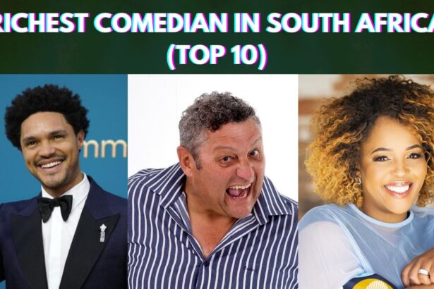 Top 10 Richest Comedian In South Africa