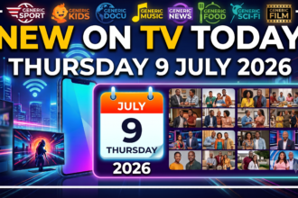 New on TV today: Thursday 9 July 2026