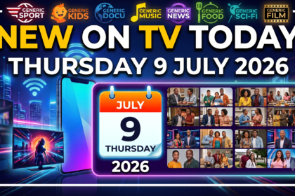 New on TV today: Thursday 9 July 2026